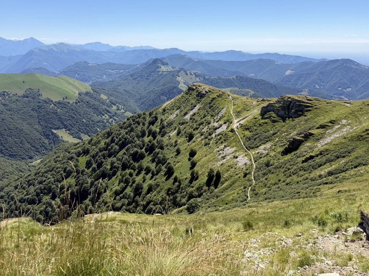 Orimento – Monte Generoso (sentiero basso)